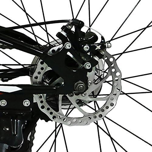 Xspec 26" 21 Speed Folding Mountain Bike Bicycle Trail Commuter for Adults