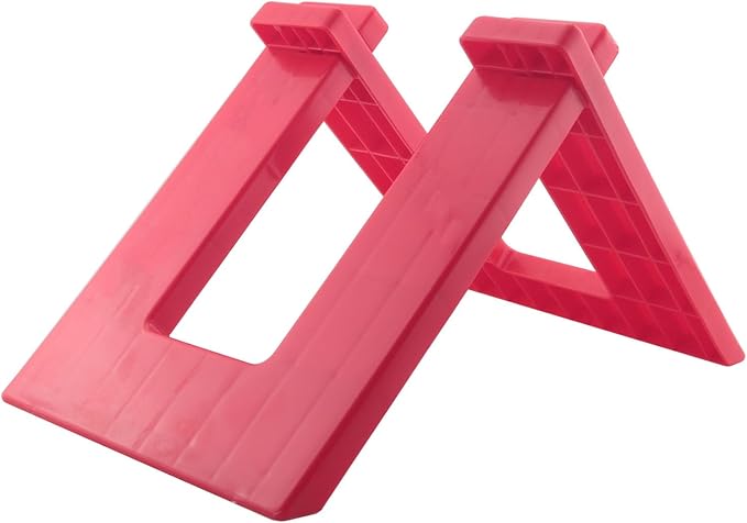 Balance Bike Parking Display Stand Plastic Foldable Support Storage Rack Scooter Secure Holder Sturdy Triangular Base For 10-12 Inch Bikes