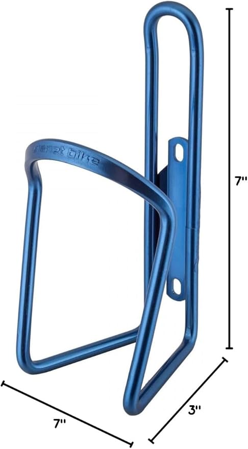 Planet Bike Alloy Water bottle Cage, Blue Anodized