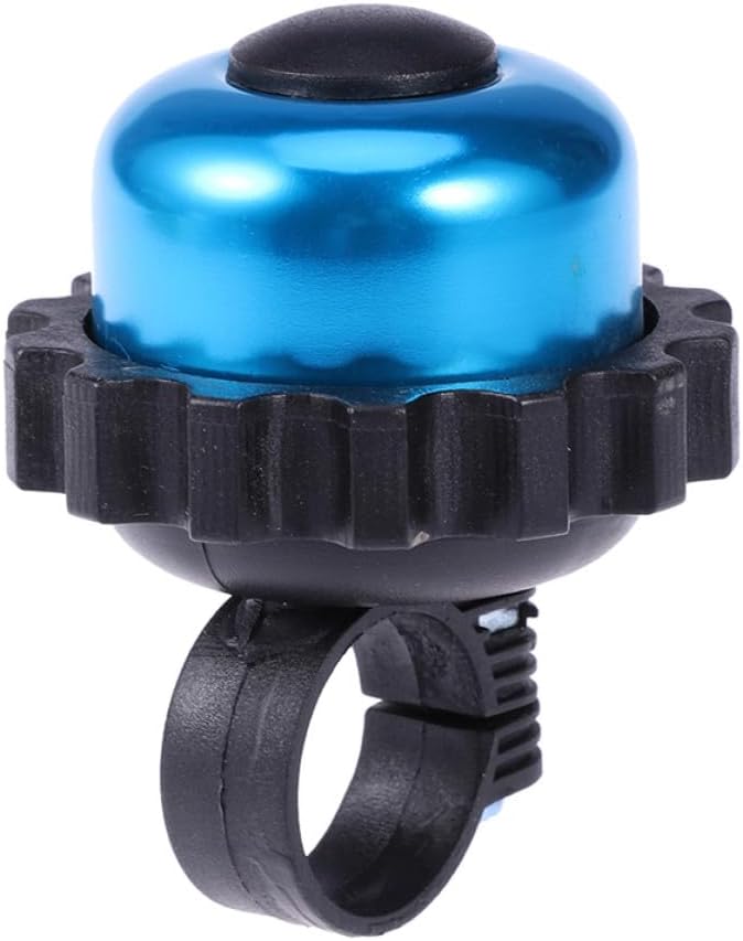 Balacoo Rotating Cycle Bell Horn 3pcs Bike Accessories Loud Vintage Bicycle Bell for Outdoor Cycling with Red Blue Silver Colors