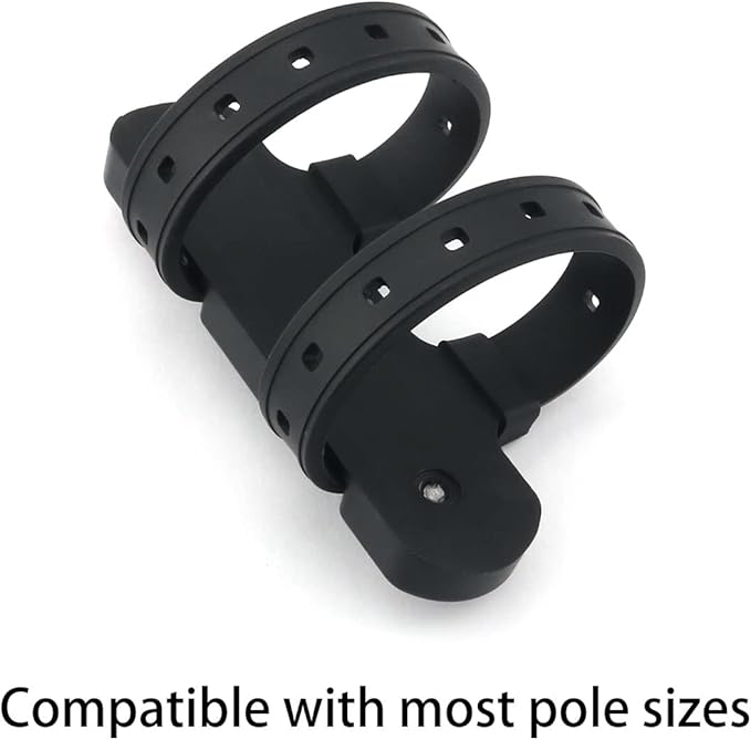 Bike Bottle Cage Mounting Base Black Tup Non-Hole Mounting Clip with Screw Wrench MTB Bike Kettle Stand Base Widely Use On Handlebar/Seatpost Tube/Frame