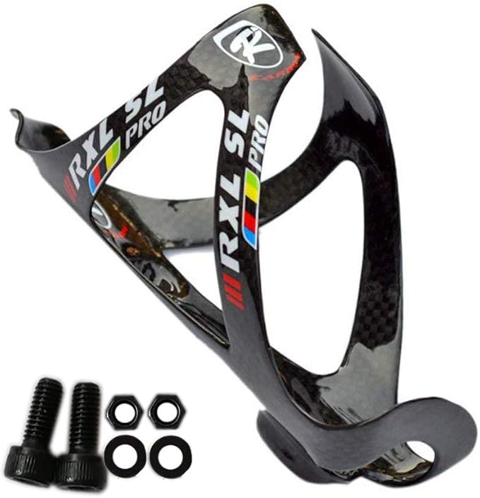 Carbon Bottle Cage Bicycle Bottle Holder Carbon Water Bottle Cage Cycling for Road Bike MTB Ultralight Adjustable Cage Bottle
