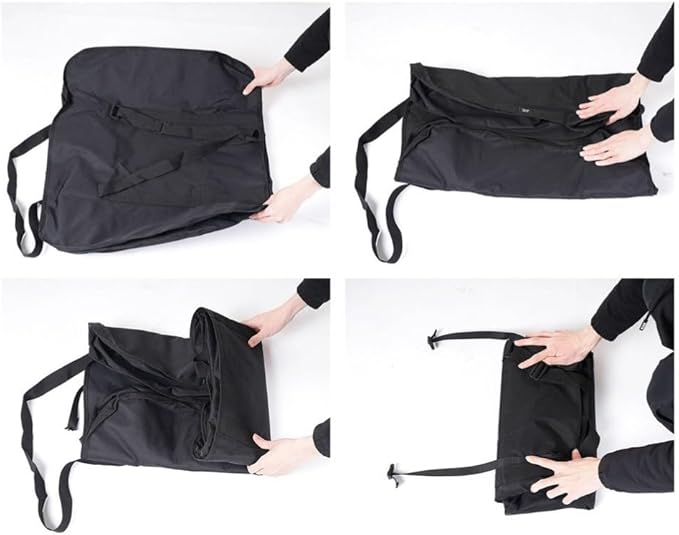 Folding For Bike Storage Bag for 14-20 Inch, Oxford Cloth Travel Cover with Padded Strap, Portable Carry Case for Commuter Foldable on Public Transport(for 14-16inch)