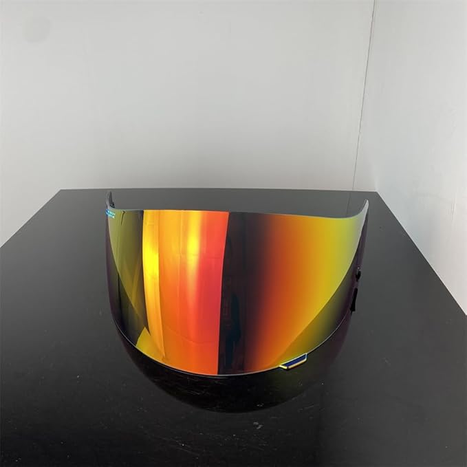 HJ-09 Helmet Visor Replacement,Tinted Motorcycle Helmet Face Shield Sunshield UV Protection for HJC CL-15 CL-17 CL-16 CL-SP AC-12 FS-10 CS-R1 IS-16 CS-R2 (Revo Deep Red)