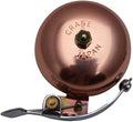 Crane Bike Bell, Suzu Bicycle Bell, Made in Japan for City Bikes, Cruisers, Road Bikes or MTB, Fits Bars diameters 22.2 to 26.0mm