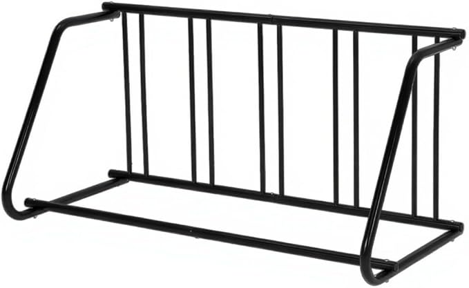 Commercial Grid Floor Bike Rack,Single-Side 5-Bike Rack 60 in L,Grid Bike Rack In Ground,Bicycle Floor Parking Stand,Bike Racks Garages, Stores, Schools & Universities Power Coated Steel