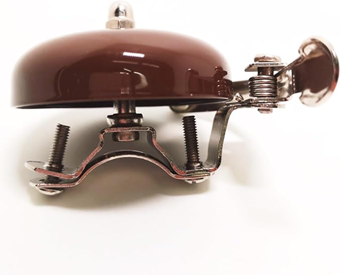 Bicycle Retro Bell Leisure Bicycle Dial Bell Aluminum Silver Gold Coffee Brown Bicycle Bell Bicycle Bell