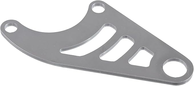 Mini Bike Hydraulic Brake Bracket for Coleman CT100U 98cc 3.0HP Minibike Powersport Rear Brake Caliper Mount Replacement Parts Silver