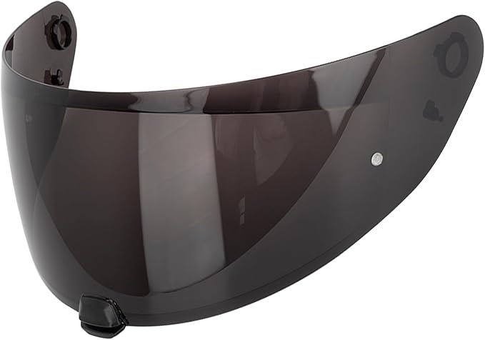 The Helmet Shop HJ-31 Dark Smoke Motorcycle Helmet Visor is compatible with i10 & i70 - Replacement Shield | Optically Correct, UV Protected Polycarbonate Motorcycle Visor
