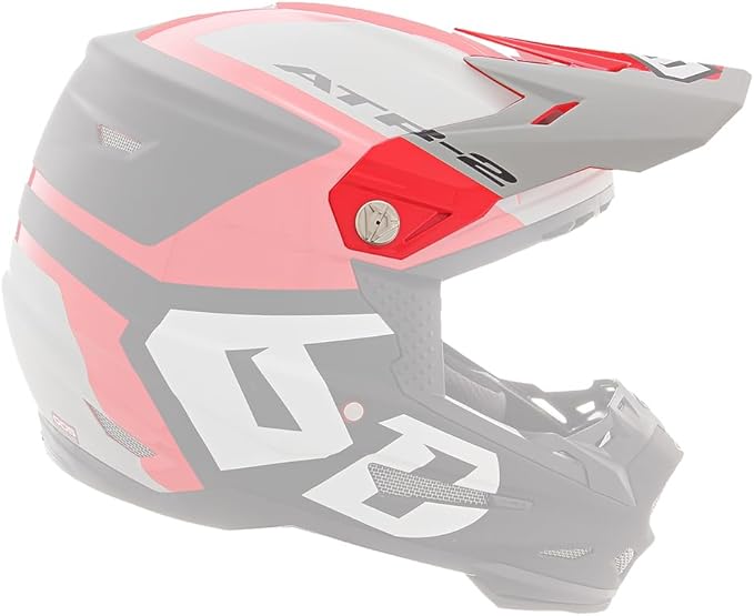 6D Helmets | ATR-2 (2023 - Older) Motorcycle Helmet Replacement Visor | Designed to Easily Replace Original Visor