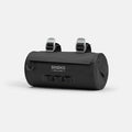 Brooks England Scape Handlebar Pouch, Cycling and Gravel Bag, Black, One Size