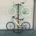 ZeHuoGe Space-Saving Bike Rack for Garage & Home, 2 Bike Freestanding Storage Stand, For Mountain & Road bicycles, Universal For Indoor Use - Vertical Bike Rack,Holds 2 Bikes