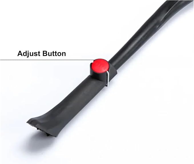 Bicycle Kickstand Foot Adjustable Bicycle Kickstand Aluminum Alloy Bicycle Parts Foot Rest Non-Slip Bike Side Support Bike Kick Stand(Three Holes)