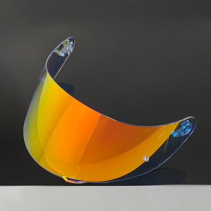 902 Helmet Visor Replacement. Helmet Face Shield UV Protection Compatible with ILM 902,902L,902BT (Revo Clear Red-Day&Night Use)
