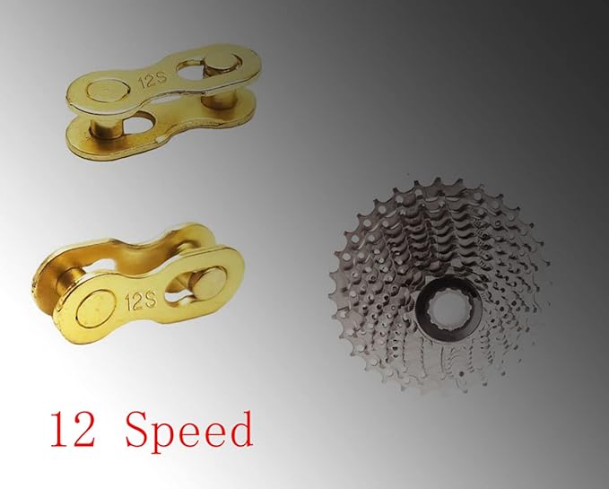 4 Pairs Bicycle Missing Link 1/6/7/8/9/10/11/12 Speed Chain Reusable Steel Bike Chain Link