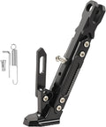 Motorcycle Kickstand for Kawasaki KLX230/KLX230R/KLX230SM/KLX250 Camo/KLX250 Final Edition, Adjustable Side Stand Heavy Duty Aluminum Kick Stand with Wide Foot Pad – Replacement Side Stand
