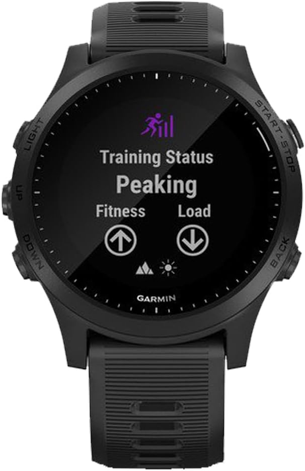 Garmin 010-02063-00 Forerunner 945 GPS Sport Watch (Black) Bundle with 2 YR CPS Enhanced Protection Pack
