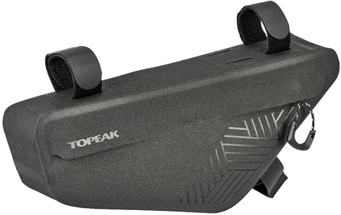 Topeak MidLoader DryBag S – 2L Waterproof Bike Frame Bag, Weatherproof TPU Construction with Reflective Logo, Front-Shifted Center of Gravity, Ideal for MTB, Gravel, and Adventure Cycling