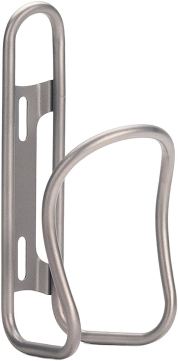 Bicycle Water Bottle Cage Drink Rack Carrier Titanium Alloy Bike Water Bottle Holder Kettle Bracket for Adult Bikes Mountain Bikes