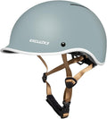 Exclusky Bike Helmet for Adults,Adjustable Cycling Helmet for Men & Women Safety Certified Bicycle Helmet for Commuting, Road Biking, Skating with USB Rechargeable Rear Light