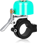Greallthy Bike Bell Classic Brass Bicycle Bell,Bike Bells for Adults Kids, Loud Retro Bell for Road & Mountain Bikes, Universal Handlebar Fit
