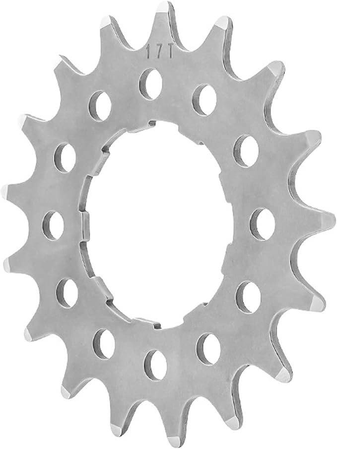 Single-Speed Bike Freewheel 12T/13T/14T/15T/16T/17T/18T Bicycle Flywheel High Strength Stainless Steel Bicycle Sprocket for Mountain Bike MTB