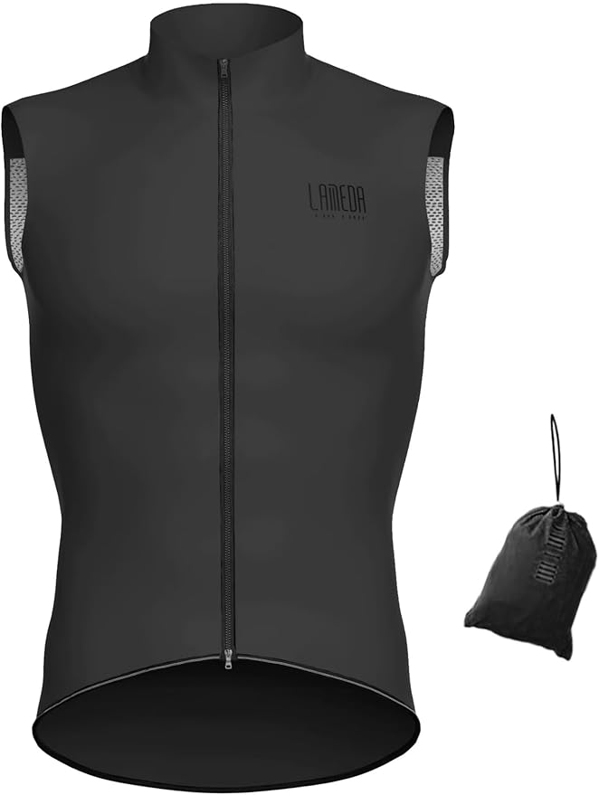 LAMEDA Cycling Jacket for Men Women, Windproof Lightweight Packable Cycling Windbreaker Bicycle Clothing Jacket