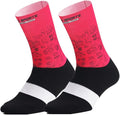 Cycling Socks Pro Mens Womens Riding Socks Bicycle Bike Sport Ankle Athletic Socks XC MTB BMX White Yellow Blue Green Red