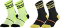 Cycling Socks Pro Mens Womens Riding Socks Bicycle Bike Sport Ankle Athletic Socks XC MTB BMX Black White Pink Blue Green