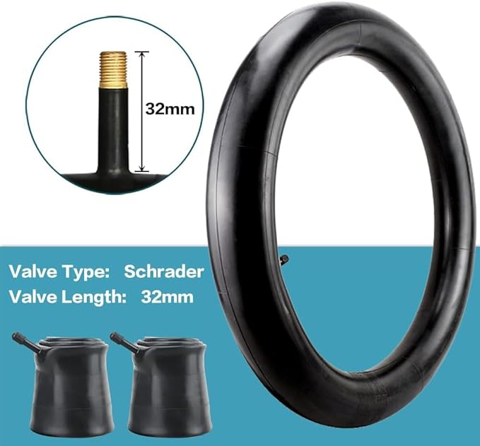 SIMEIQI 2 Pack 20"/26"X4.0" E-Bike Fat Bike Tires and Inner Tubes Beach Cruiser Electric Bicycle Tricycle Tyres Foldable Replacement Tire for City Commuter Ebike Street Road Pavement Urban