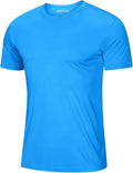 MAGCOMSEN Men's Short Sleeve UPF 50+ T-Shirt Quick Dry Workout Athletic Running Swim Tops Tee Rash Guard Performance Shirts