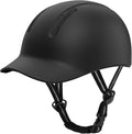 Shinmax Bike Helmet - Lightweight Adjustable Baseball Cap Style Cycling Helmet with Long Visor, Reflective Strip, for Urban Commuter, Mountain & Road Biking