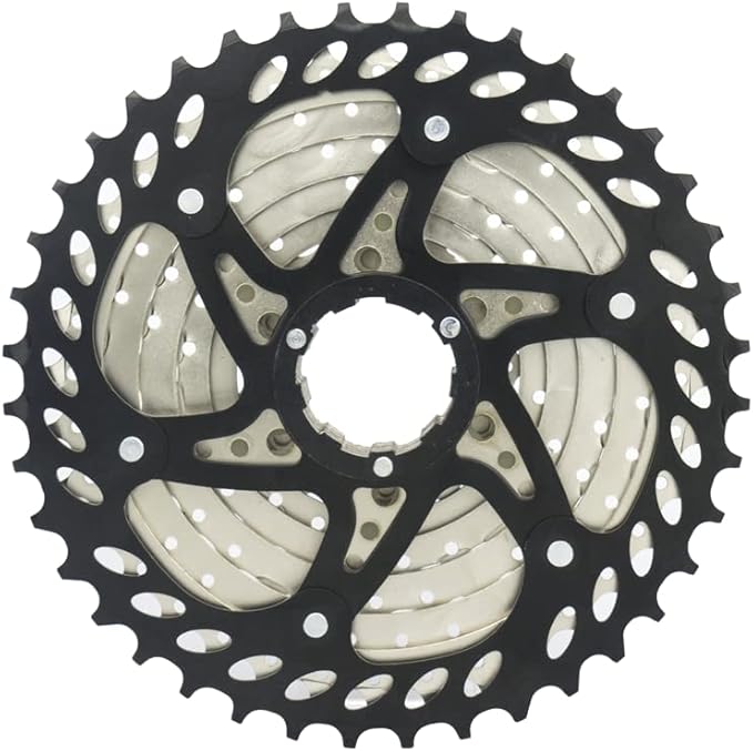 CYSKY 8/9/10/11/12-Speed Cassette 11-25T/28T/32T/34T/36T/40T/42T/46T/50T/52T Bike Sprocket Freewheel Compatible with Shimano, Sram HG Hub, Fit for Mountain Bike, Road Bike, MTB Cassette