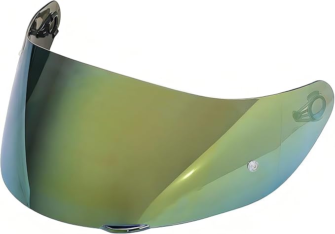 Motorcycle Helmet Visor for AGV K1 K1S K3SV K5 K5S, Anti-Scratch UV Protected Full Face Shield, High-Definition Tinted Mirror PC Lens, Day Riding (Gold)