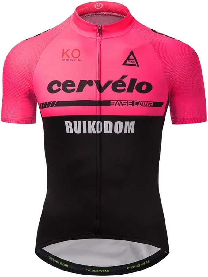 Men's Cycling Jersey Set Bike Jersey Bicycle Shirts Summer Breathability Short Sleeve Clothing C157