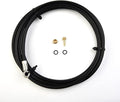 Hydraulic Brake Hose Kit for Magura MT5 MT6 MT7 MT8 Trail 2 Meter Rubber Oil Line 5mm Banjo Fitting Includes Olive and Inserts Black for Mountain Bike Cycling Maintenance