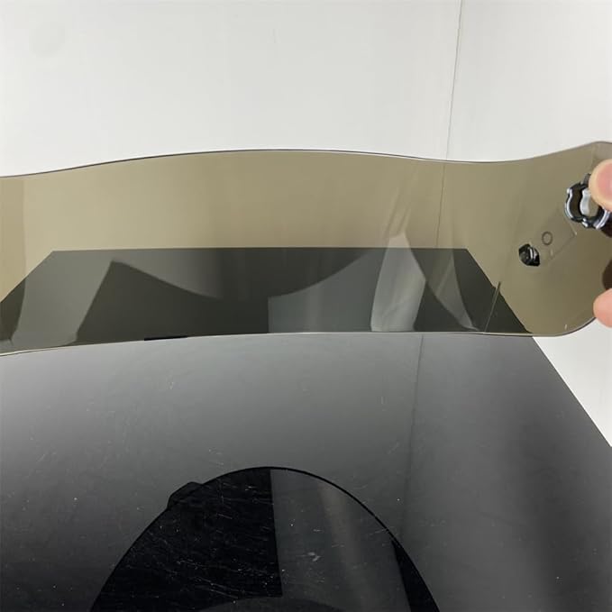 HJ-09 Helmet Visor Replacement,Tinted Motorcycle Helmet Face Shield Sunshield UV Protection for HJC CL-15 CL-17 CL-16 CL-SP AC-12 FS-10 CS-R1 IS-16 CS-R2 (Silver)