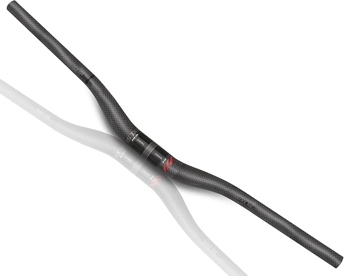 Carbon Handlebars, Mountain Bike Handlebars, Riser Bars 31.8mm 3K Matt Glossy 680mm 700mm 720mm 740mm 760mm MTB Handlebars for Mountain Bikes,Road Bike