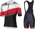 2021 Men Pro Racing Team MTB Cycling Short Sleeve Jersey Shorts Set