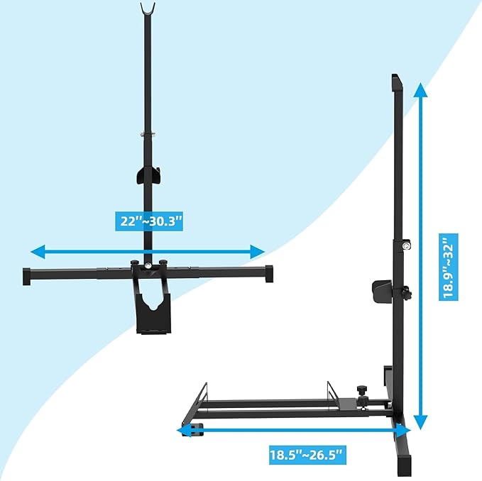 Foozet Bike Stand,Vertical Bike Rack Garage,Space-Saving Rack with Adjustable for Garage & Apartment, Bike Storage for Indoor Storage (2 pack)