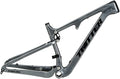 Carbon Fiber Bike Frame 27.5/29er Trail Mountain Bike Frame 15''/17''/19''/21'' Travel 120mm Suspension Frame XC/AM/DH Boost Thru Axle 12x148mm Disc Brake(Dark Grey,27.5 * 19'')