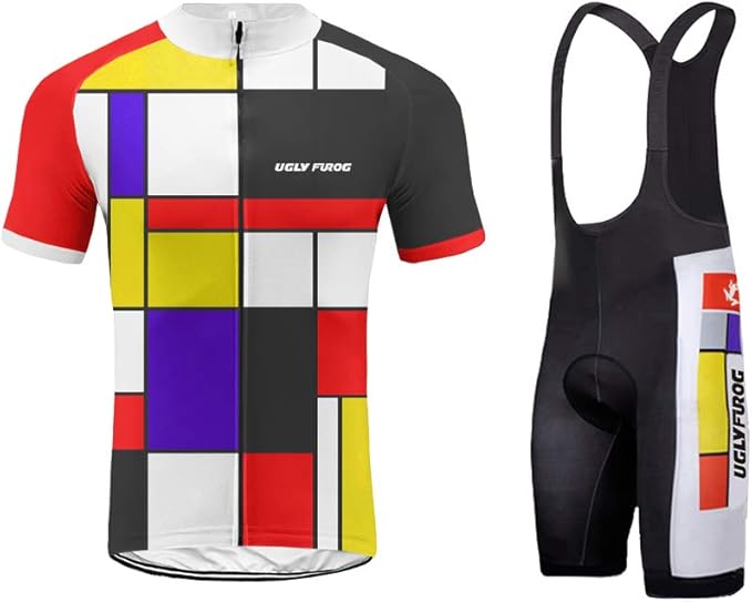 UGLY FROG Cycling Jersey Short Sleeve Men MTB Bike Clothing Road Bicycle Shirts Shorts Padded Pants DXMX01