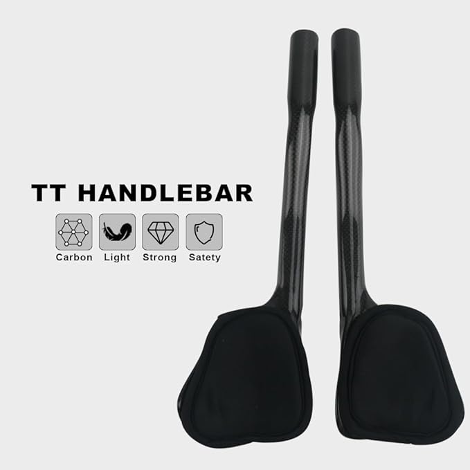 RXL SL triathlon handlebars aero bars road bike carbon aero bike handlebars 1-1/4"aero carbon handlebar racing bike handlebar extender 340mm TT handlebar triathlon 3K glossy