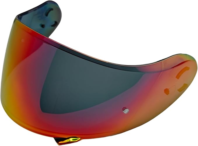CNS-3 Replacement Helmet Visor，CNS-3 Motorcycle Helmet Face Shield Compatible with Neotec 2 (Revo Rose Red)