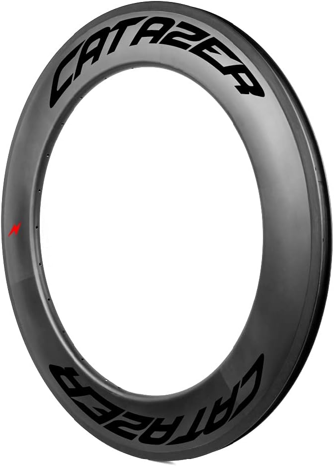 Customized Carbon Rim 700C 25/28mm Wide, 30/35/38/45/50/55/60/88mm Deep Tubular/Clincer Tubeless Ready Carbon Bicycle Rim for Road Bike Gravel CX Wheel