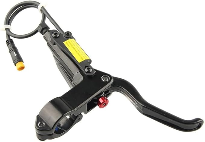Hydraulic Disc Brakes, Aluminum Alloy Hydraulic Brake Lever GT267 Power Off Brake Handle 3 Pin for Ebike/Folding Bike/Scooter/Fat Bike(Left)