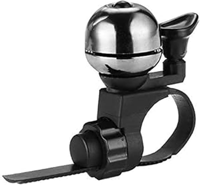 Accmor Classic Bike Bell, Adjustable Bicycle Bell Fits Any Bike Handlebar, Universal Bike Bell Loud Crisp Clear Sound Bike Bell for Adults Kids Bike