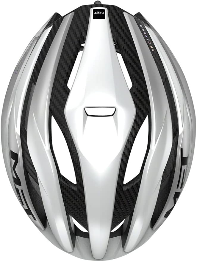 MET Trenta 3K Carbon MIPS Road Bike Helmet | Aerodynamic Racing Helmet for Adults, Carbon Fiber Construction, MIPS AIR Tech, Sunglasses Port