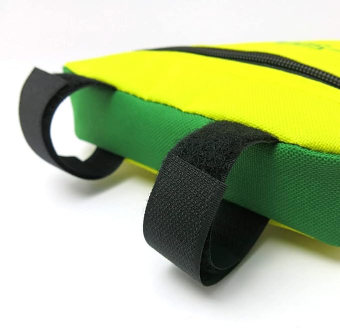 Bike Triangle Frame Bag - Bike Bicycle Storage Top Tube Bag Pack Triangle Pouch Road Mountain Cycling Strap Saddle Bag for Road Bikes Mountain Commute Bikes