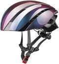 ROCKBROS Adult Bike Helmet Streamlined Aerodynamic, Comfortable Y - Shaped Strap Cycling Helmet for Men Women (58-62 cm) Reflective Adjustable Webbing for Road & Mountain Biking